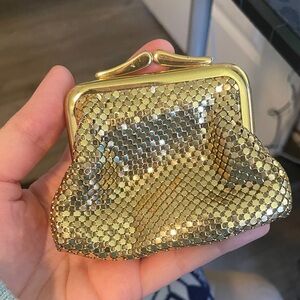 Vintage Gold Mesh coin purse